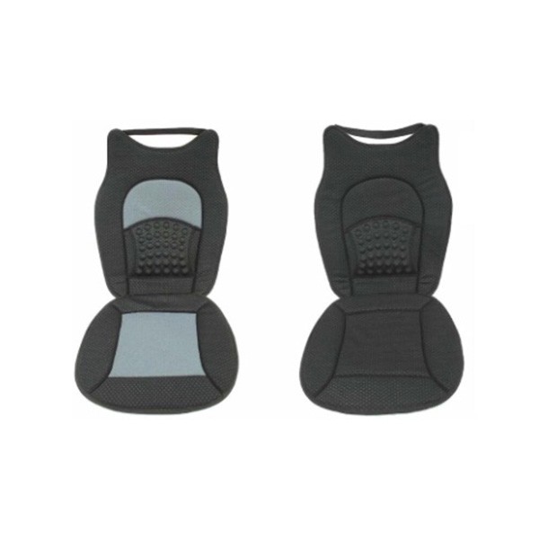 Car seat cushion with massage back support